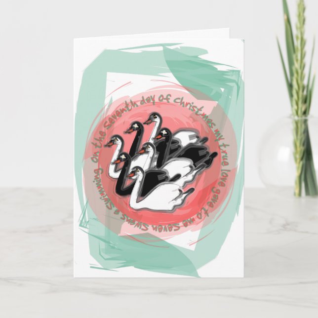 Day 7 - 12 Days of Christmas Cards (Front)