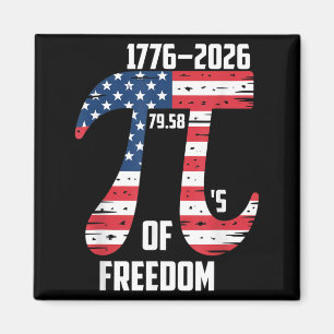 Day American Flag Patriotic Math Nerd Geek 314 Magnet