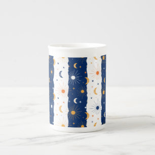 Day and Night Bone China Mug