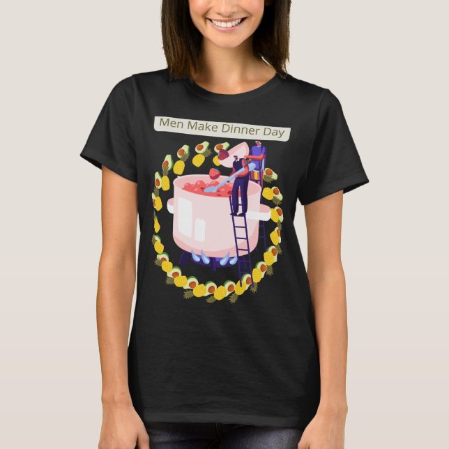 day and night diner menu T-Shirt (Front)