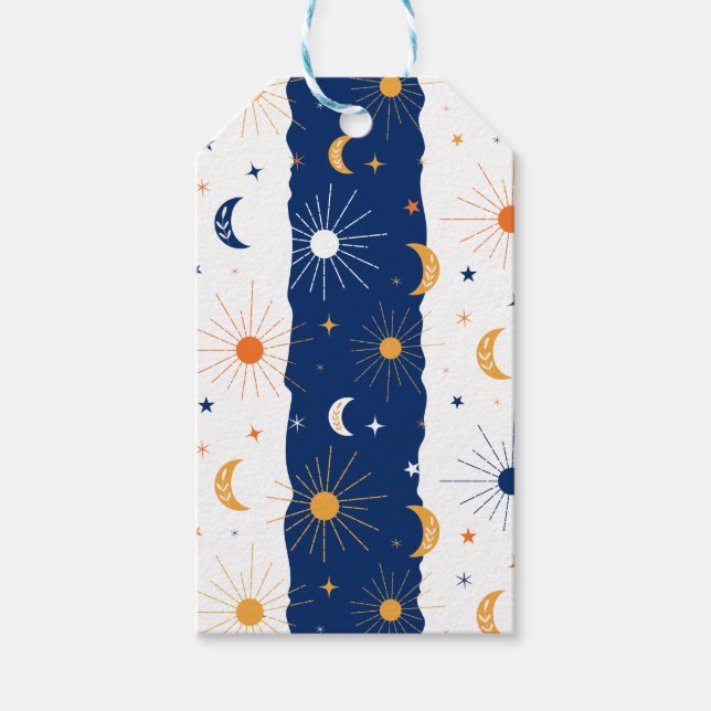 Day and Night Gift Tags (Front)