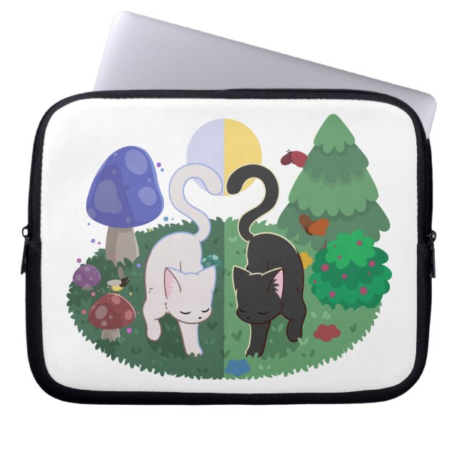 Day and Night Laptop Sleeve (Front)