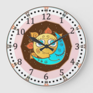 Day and night large clock