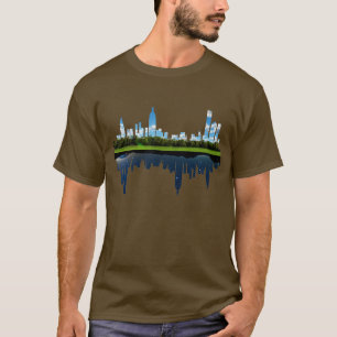 day and night nature urban city T-Shirt