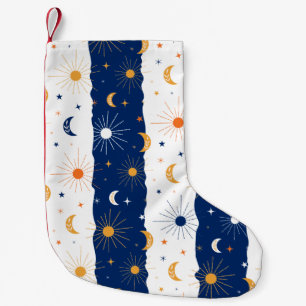 Day and Night Small Christmas Stocking
