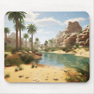 Day at Oasis Mouse Mat