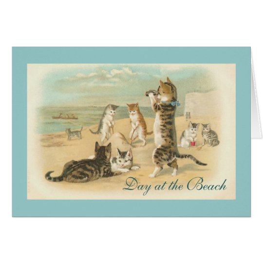 Day At The Beach Card