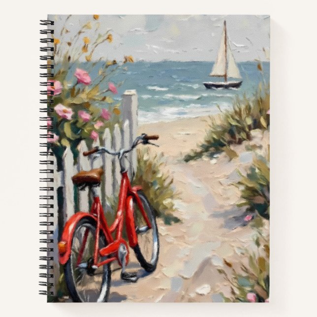 Day at the Beach Notebook (Front)