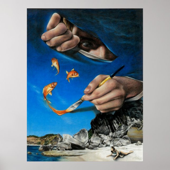 Day at the Beach Poster (Front)