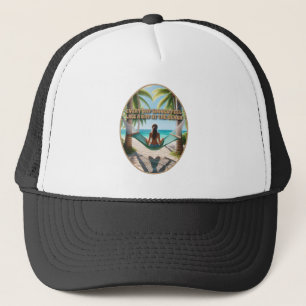 Day at the beach trucker hat