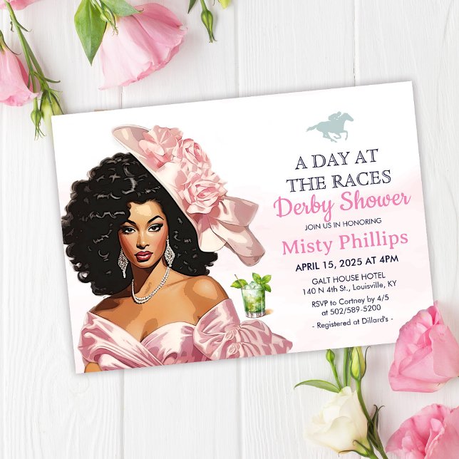 Day at the Races Bridal Shower Invitation (Creator Uploaded)
