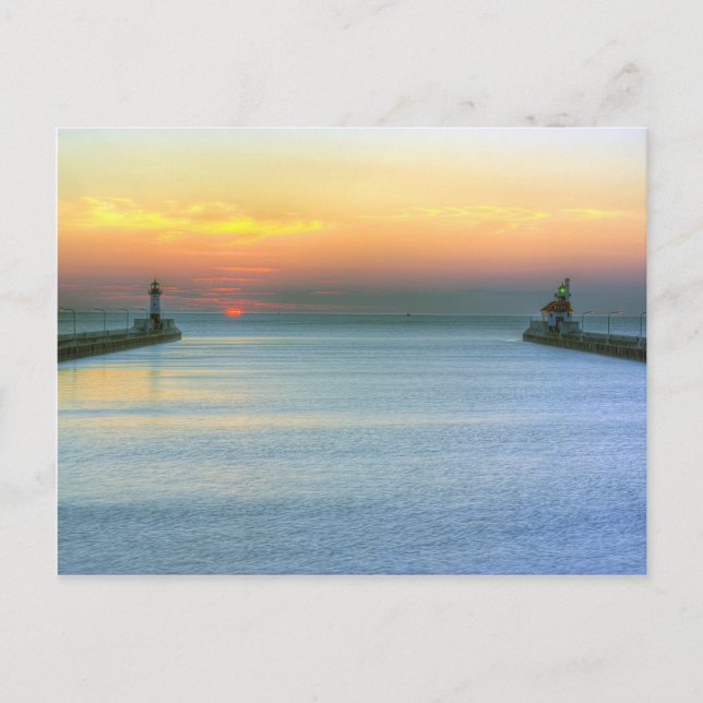 Day Awaits Postcard (Front)