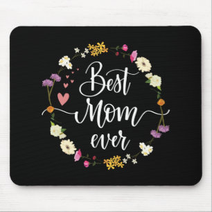 Day Best Mum Ever Gifts From Daughter Son Mum Kids Mouse Mat
