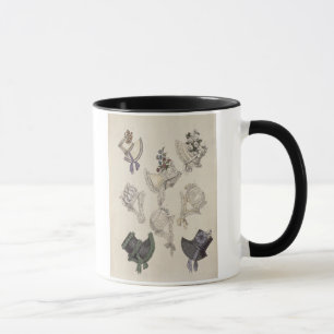 Day bonnets, fashion plate from Ackermann's Reposi Mug