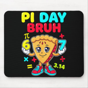 Day bruh cute pie 6 7 funny 314 math kids  mouse mat