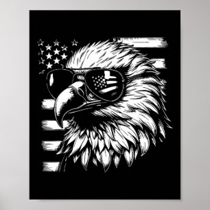 Day Desing For 4th Of July Patriotic Men Boys Poster
