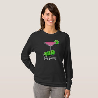 Day Dinking Cosmo Pink Cocktail, Pickleball Limes T-Shirt