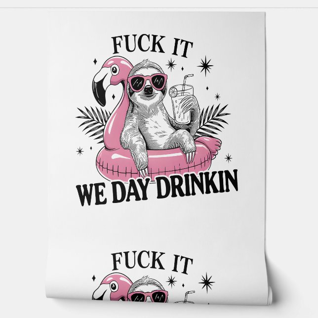 Day drinkin Sloth Wallpaper (Unrolling)