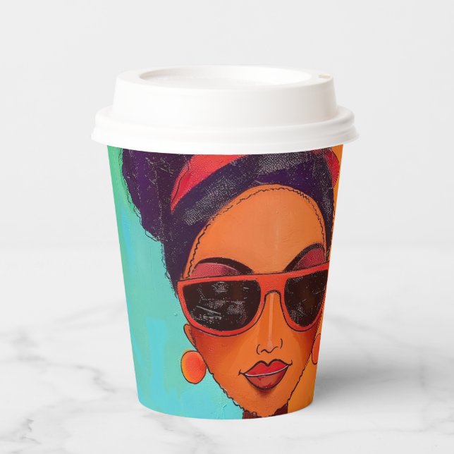 Day Drinking Paper Cups by KAB  (Front)