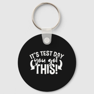 Day Examination Teacher Motivational Key Ring