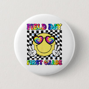 Day First Grade Student Teacher Last Day Of School 6 Cm Round Badge