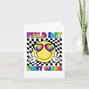 Day First Grade Student Teacher Last Day Of School Card