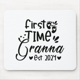 Day First Time Granna Est 2024  Mouse Mat