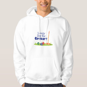 Day for Croquet Hoodie