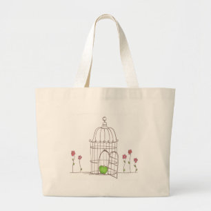 Day Forty three - Don't Cage Me In Large Tote Bag