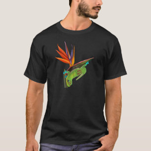 Day gecko on Bird of Paradise T-Shirt