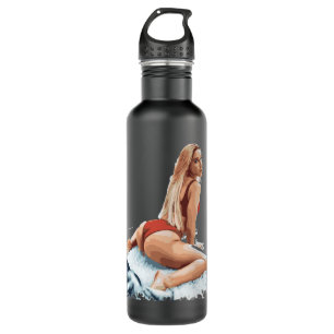 Day Gift Mens Funny Abella Danger Poster Mia Khali 710 Ml Water Bottle