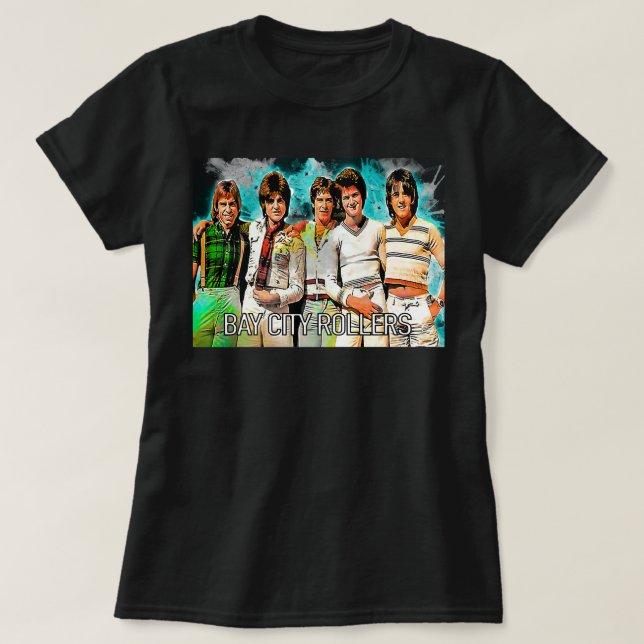 Day Gifts Band Bay City Rollers Music Rock  Gifts  T-Shirt (Design Front)