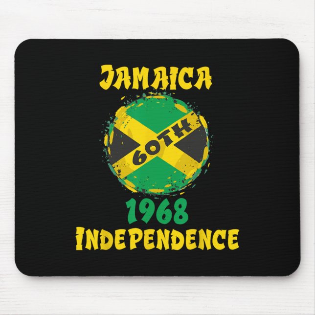 Day Jamaica 2023 61th  Mouse Mat (Front)