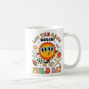 Day Let The Games Begin Teachers Kids Field Day 20 Coffee Mug