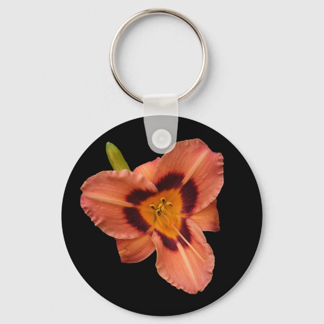 Day Lily 91b ~ keychain (Front)