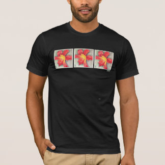 Day lily pointillistic fine art on t shirt