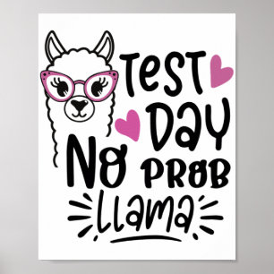 Day No Prob-llama Llama Teacher Testing Day 1 Poster