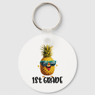 Day Of 1st Grade Peace Out 1st Grade Funny Graduat Key Ring