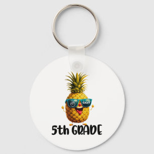 Day Of 5th Grade Peace Out 5th Grade Funny Graduat Key Ring
