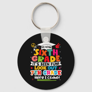 Day Of 6th Grade Graduation Graduate Boys Girls Ki Key Ring