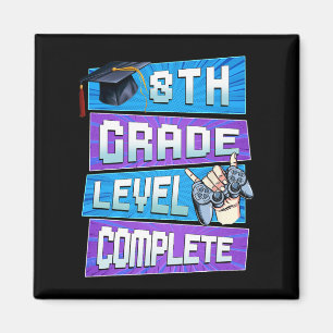 Day Of 8th Grade Level Complete Graduation Boys Hi Magnet