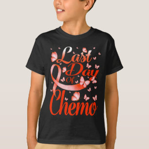 Day Of Chemo Leukaemia Awareness Butterfly T-Shirt
