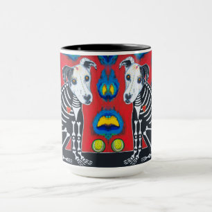 Day of Dead Dogs Mug
