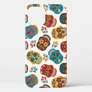 Day of Dead, seamless pattern. iPhone 12 Case