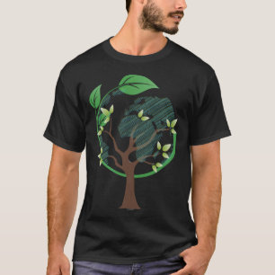 Day of Earth, Nature Lovers Conservationalist Ecol T-Shirt