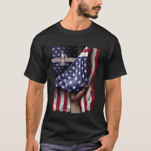 Day Of Independence US Flag Anunnaki Pullover Hood