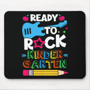 Day Of Kindergarten Ready To Rock Kindergarten  Mouse Mat