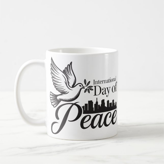 Day of Peace  Coffee Mug (Left)