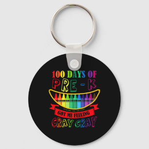 Day Of Pre-k Got Me Feeling Cray Cray Teacher Stud Key Ring