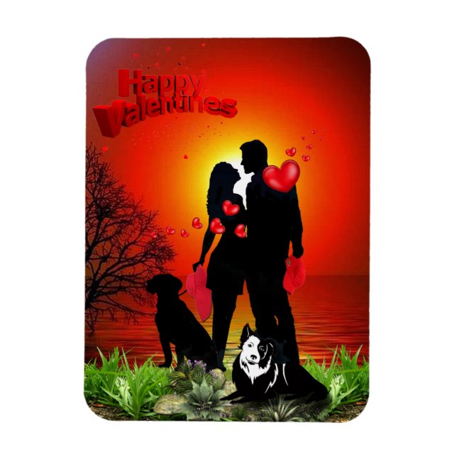 Day of Romance Magnet (Vertical)
